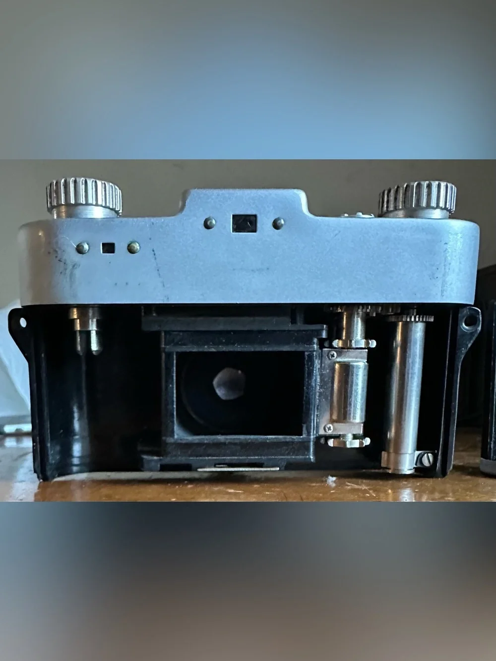 1949 Kodak 35 Rangefinder Camera w/ 50mm Angstar Lens & Leather Field Case